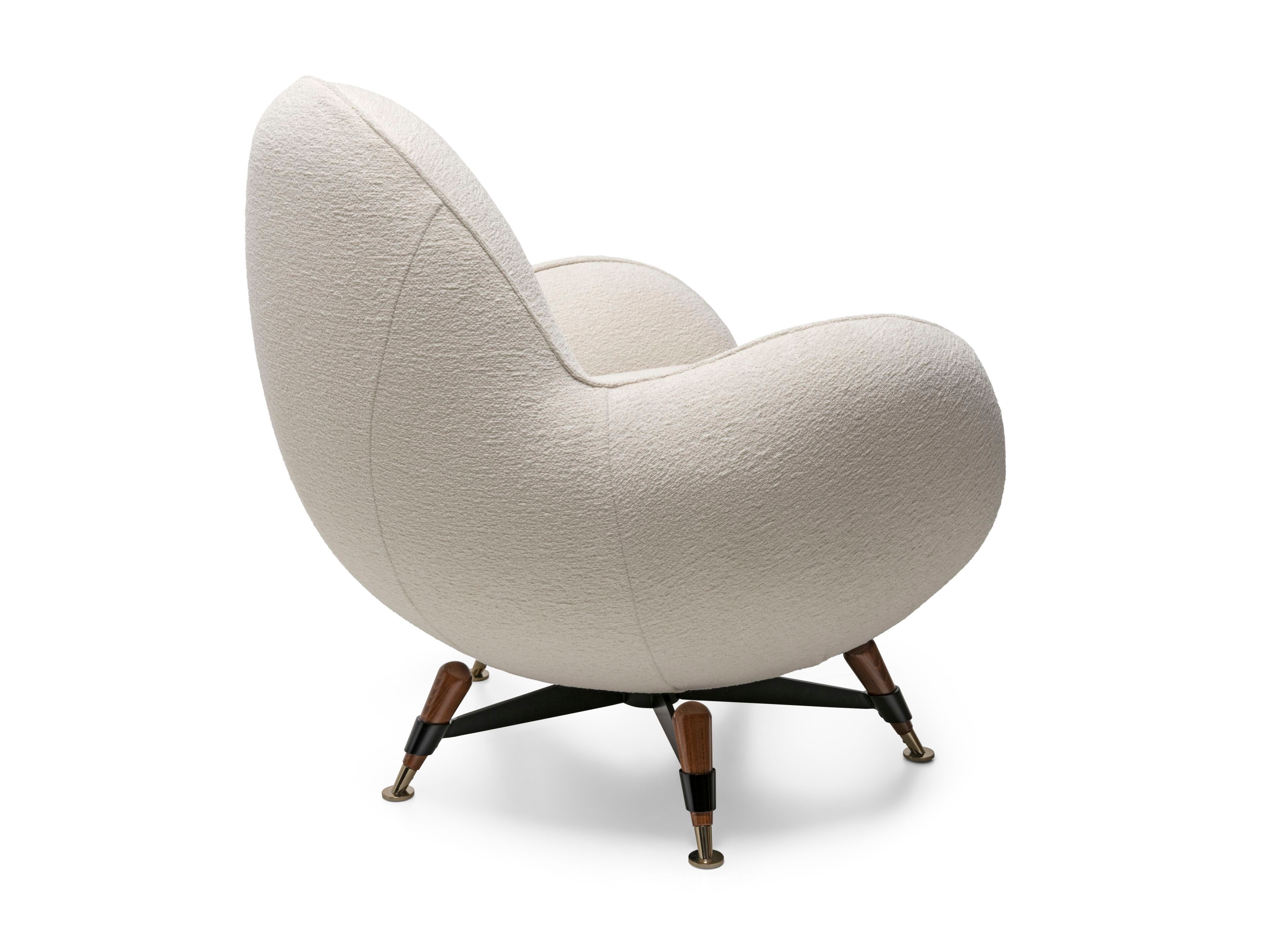 Тканевое кресло с подлокотниками Visionnaire Mercury ARCH-00029635 - Вид №3