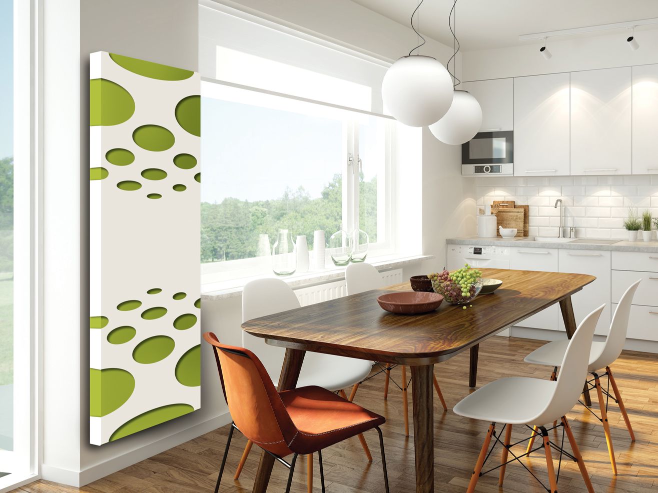 Алюминиевый полотенцесушитель Termo Design двойная пластина ARCH-00043576 - Вид №1