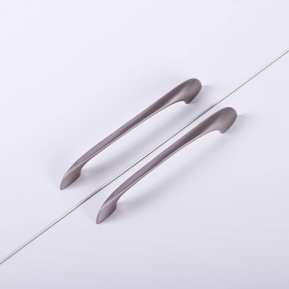 Мебельная ручка-скоба Larvij Elegant 160mm никель серебристый STLM-2014162 - Вид №3