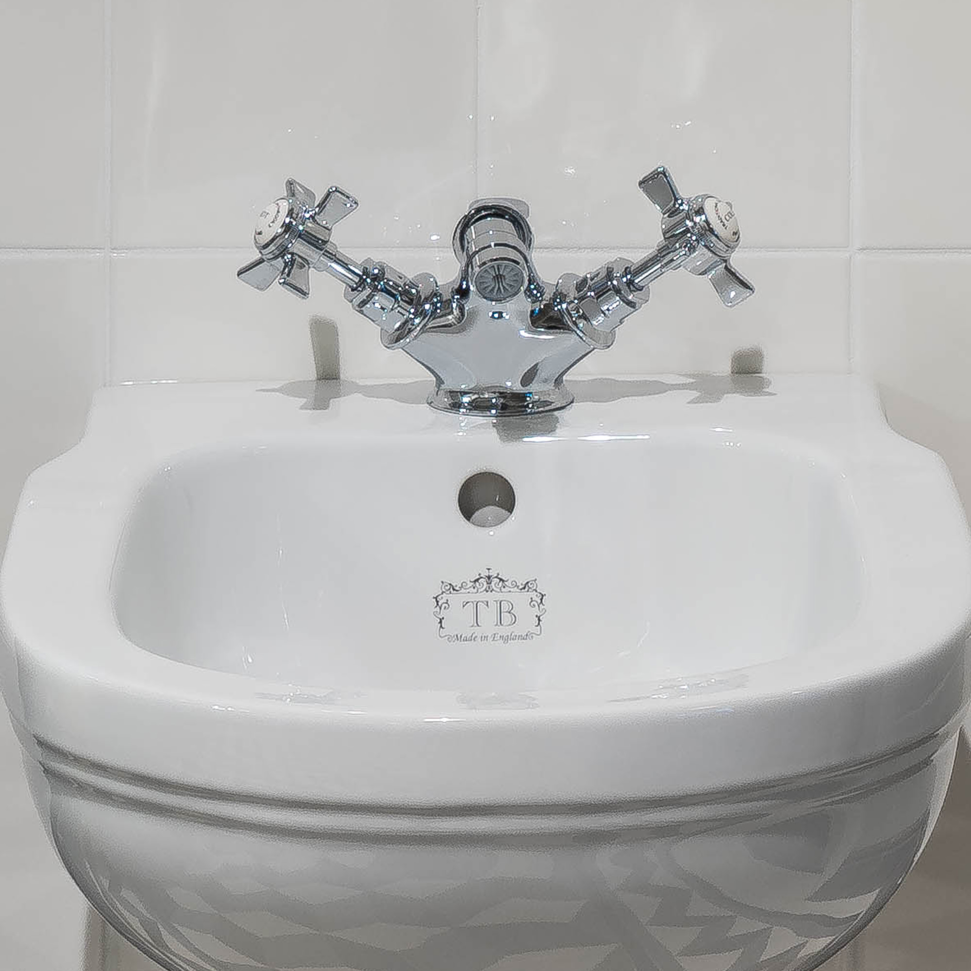 Traditional bathrooms АНГЛИЯ Биде однорычажный смеситель Tb510.414.bn  - Вид №1
