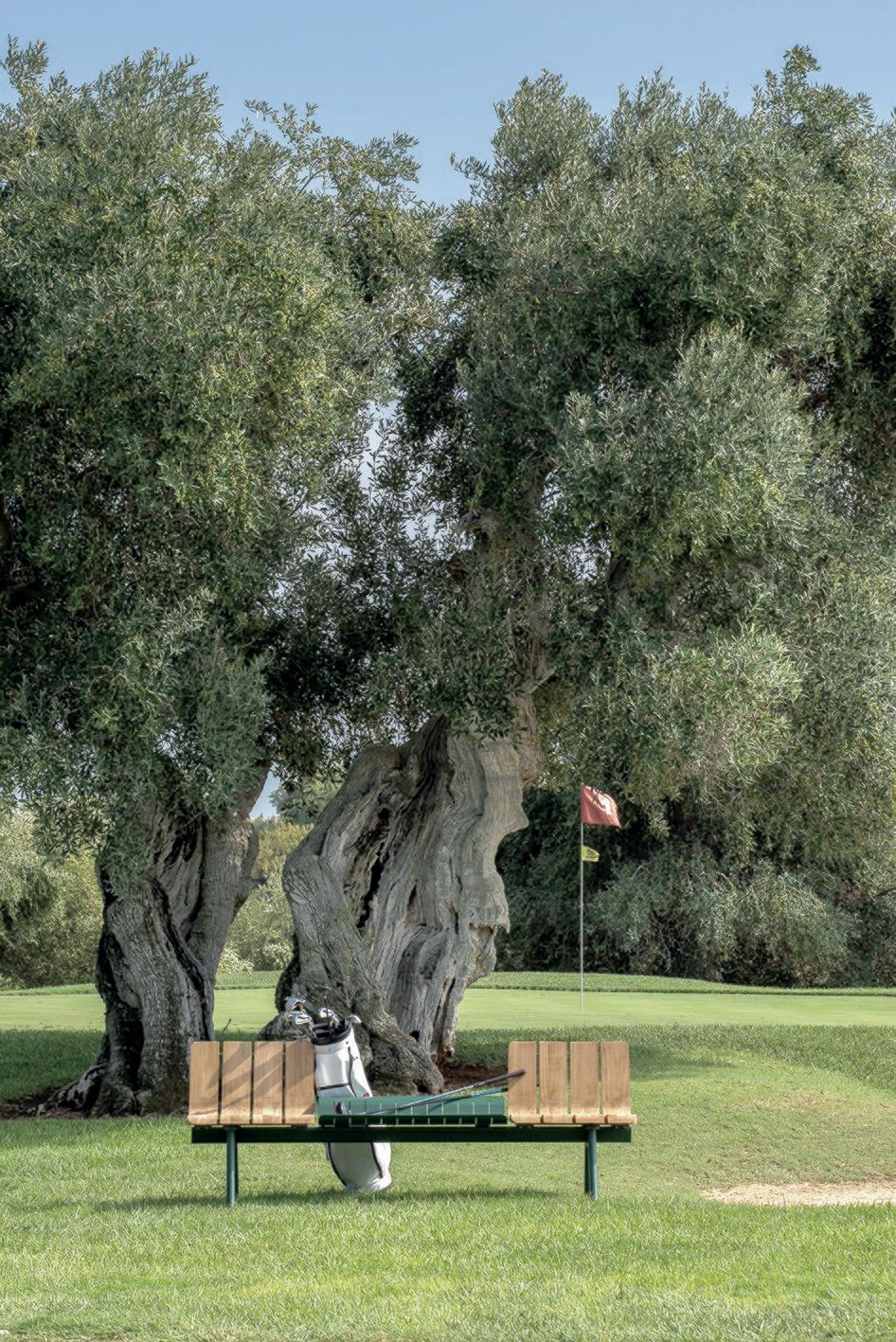 Алюминиевая и деревянная скамья со спинкой Ethimo Ace ARCH-00122616 - Вид №55