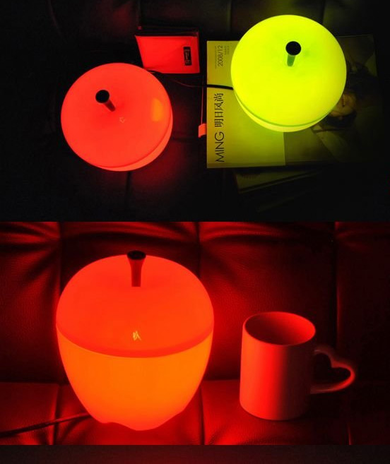 QL10035-RD Лампа happle мини красная Qualy  - Вид №4