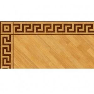 Художественный паркет Da Vinci Паркетный Бордюр 26-154 Орех Европейский (Грецкий) Селект (Гладкая) 1000х200 мм.