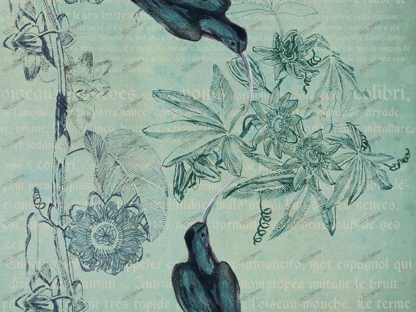 Wall&decò С цветочными мотивами Contemporary wallpaper 2012 sun-id-1402743