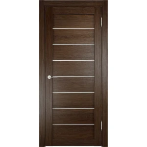Полотно дверное глухое Мюнхен 90x200 см, ламинация, цвет дуб табак 3D