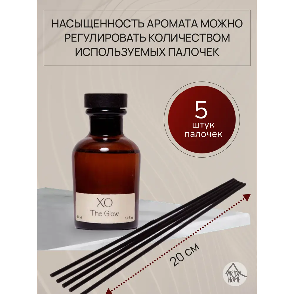 ARIDA HOME Xo The Glow - Натуральный аромадиффузор с растительным воском 85301627 STLM-0060983 - Вид №2