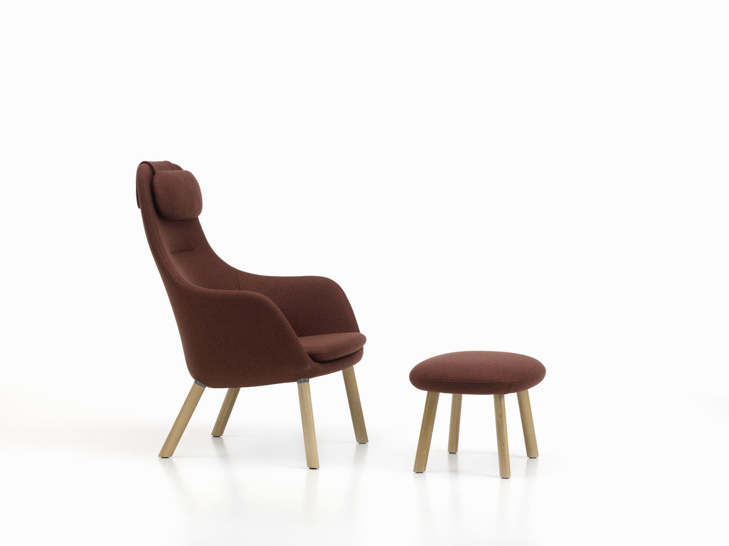 Тканевая мягкая подставка для ног VITRA HAL Lounge ARCH-00085800 - Вид №21