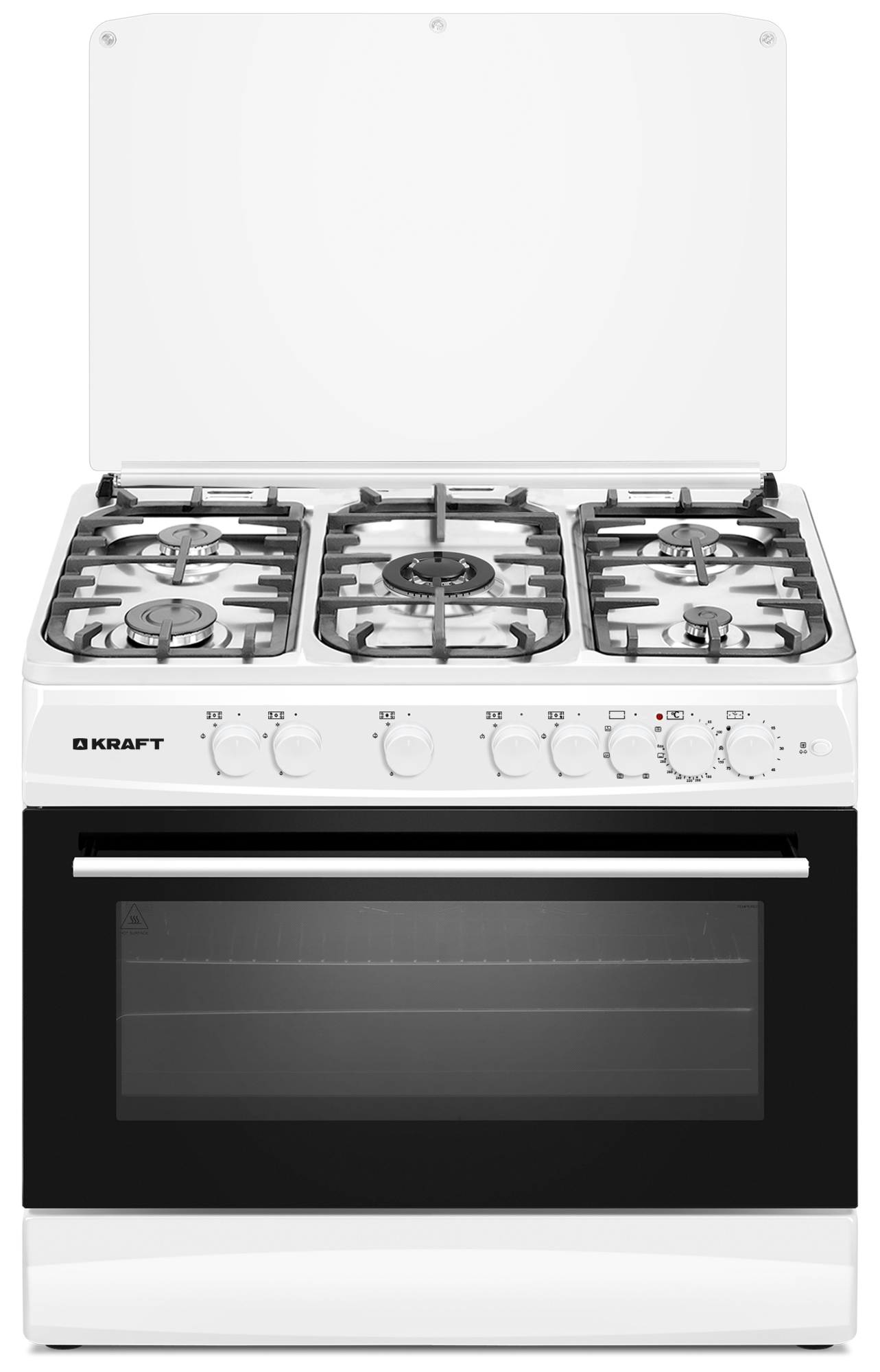 5351537 Газовая плита Kraft KF-FSK9407AEWI белый STDN-0034671