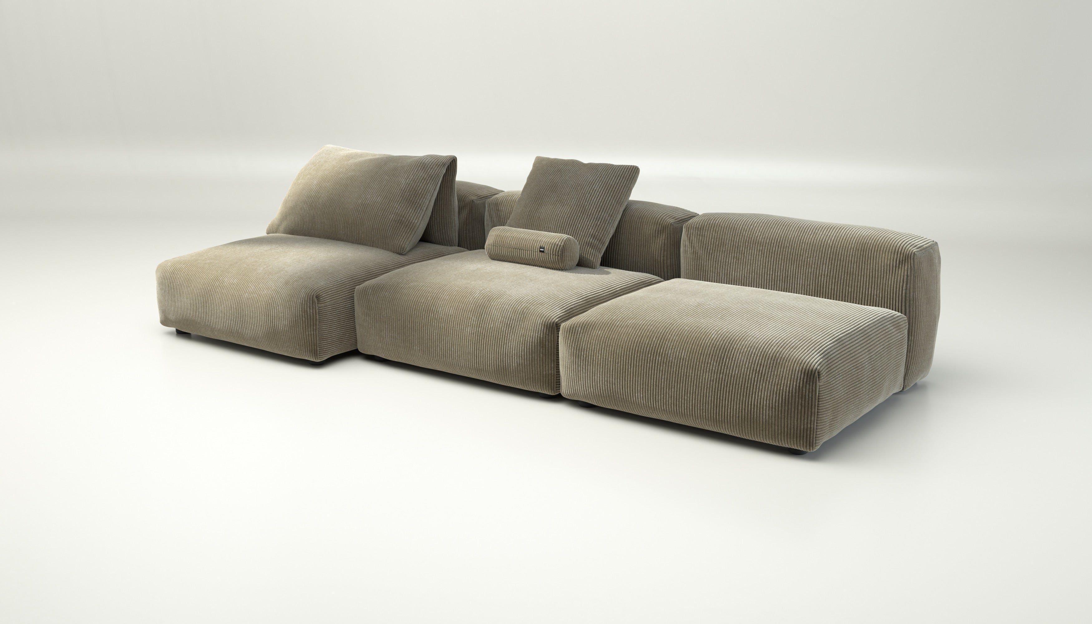 Модульный диван с полуостровом vetsak Cord Velour ARCH-00039016 - Вид №9