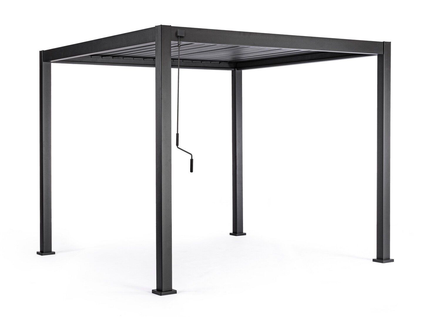 Самонесущая пергола из алюминия с поворотными пластинами BIZZOTTO OCEAN ARCH-00042235 - Вид №32