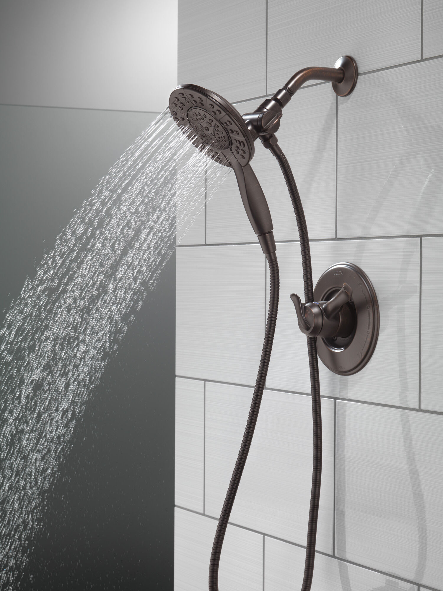 T17294-RB-I Облицовка для душа Monitor® серии 17 с In2ition® Delta Faucet Linden Венецианская бронза  - Вид №11
