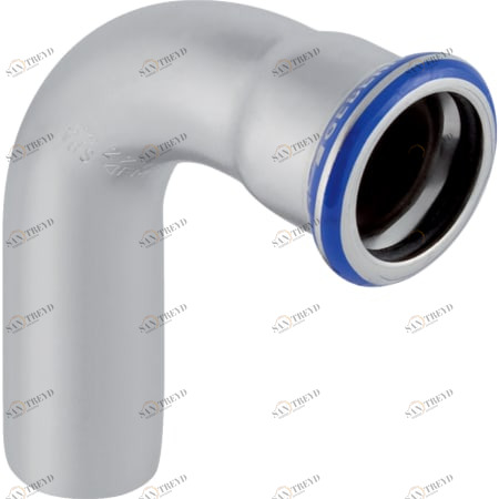 GEBERIT 30302 Отвод Geberit Mapress из нержавеющей стали, с гладким концевиком 