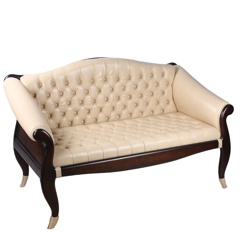 17107 Диван Марсель Орех Оберджин Пломбир BOGACHO 4627138190302 - Вид №1