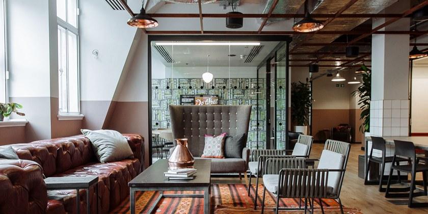 Deadgood 2-х местный тканевый диван с высокой спинкой Lovedup L4 - Вид №5