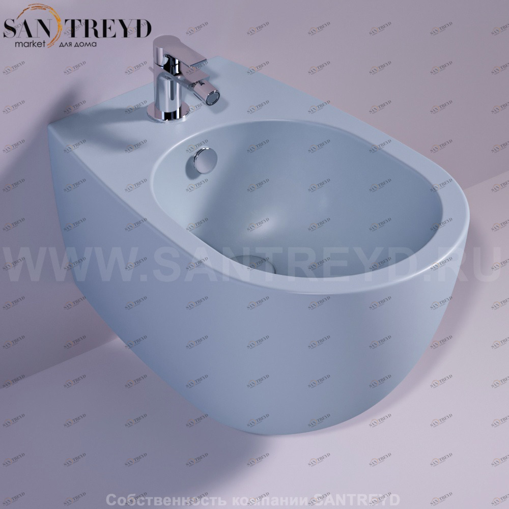 VI19TELAMATT Биде подвесное Vignoni Simas