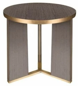 FRATO Круглый деревянный журнальный столик  Ffu260023aaa