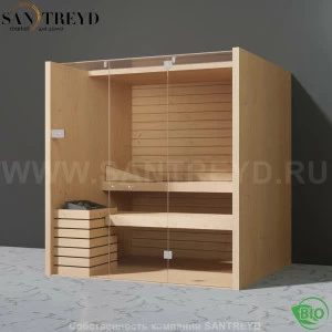 Effegibi SKY 80 BI55200013 Био-сауна. Мощность: 9 кВт макс. Размеры: длина 200 см, ширина 180 см. Отделка: канадский хемлок.