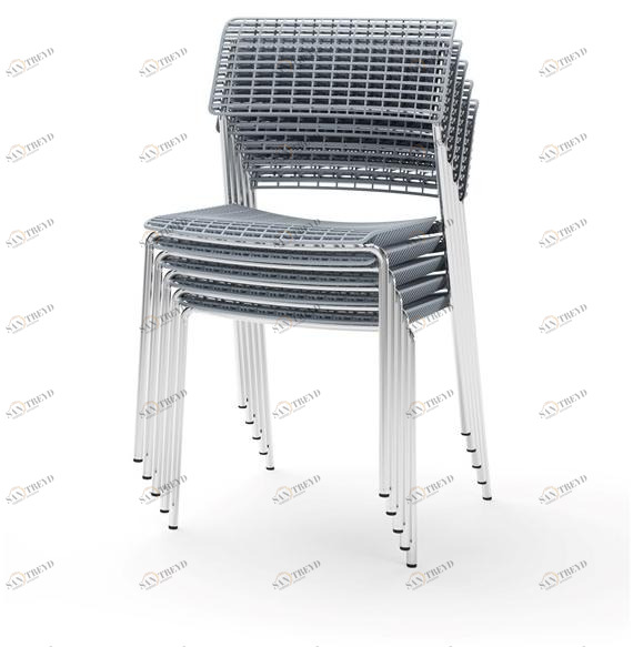 Diemmebi Стул из переработанного полипропилена и металла Cala sun-id-1348347