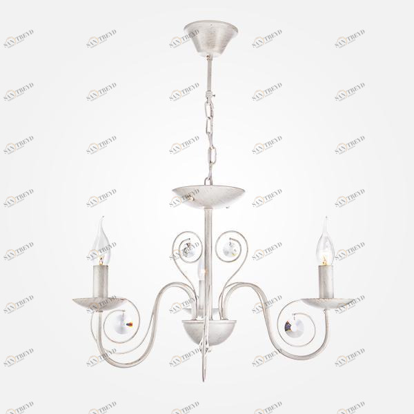 Подвесная люстра Eurosvet 60018/3 белый с золотом EUROSVET ДИЗАЙНЕРСКИЕ 185946 Белый 