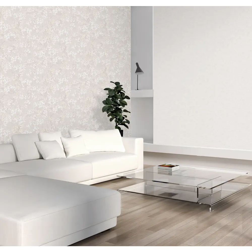 Обои флизелиновые Ateliero Cherry бежевые 1.06 м AT98936 STLM-2050780 - Вид №4