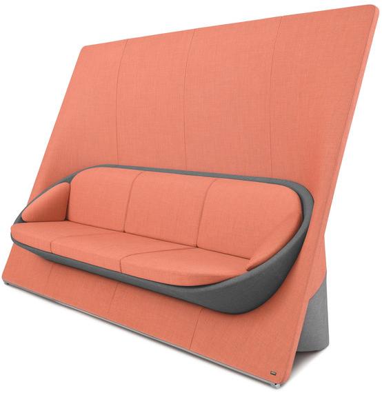 profim 3-х местный тканевый диван с высокой спинкой Wyspa sun-id-1368434 - Вид №1