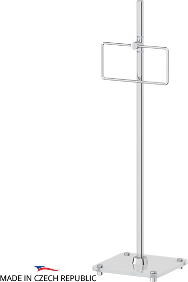 UNI 307 Стойка с держателем полотенца прямоугольным для ванной 80 cm FBS Universal