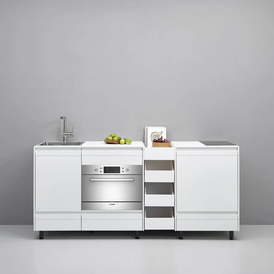 Линейная секционная кухня Stadtnomaden ARCH-00008803 - Вид №1