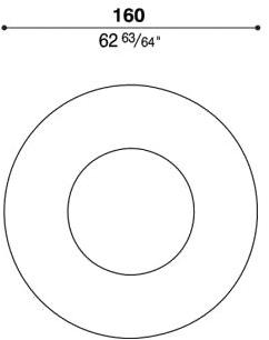 ACERBIS Круглое настенное зеркало sun-id-1442965 - Вид №3
