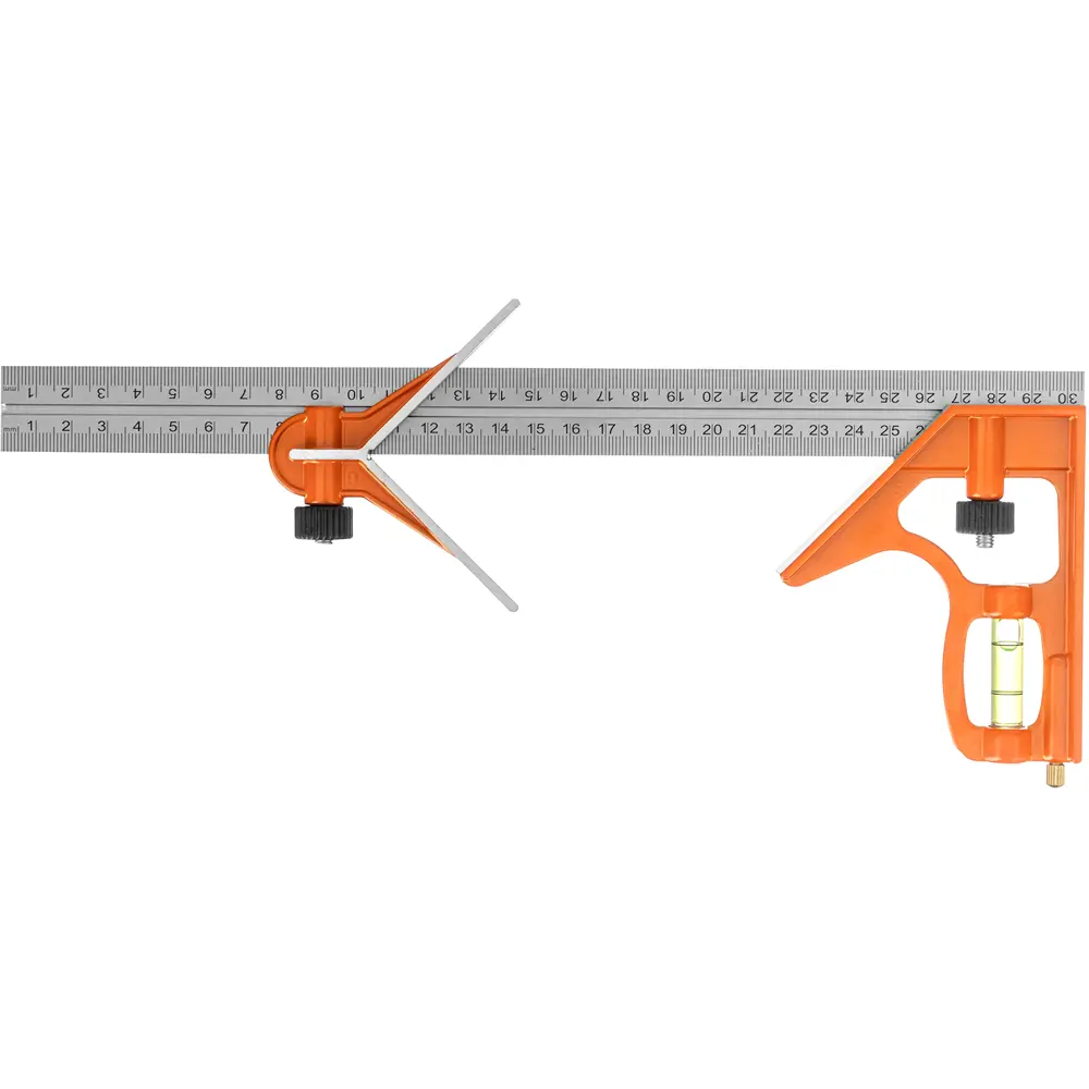 89345328 Линейка измерительная стальная с уровнем Sparta 323675 300 мм STLM-0846732  - Вид №2