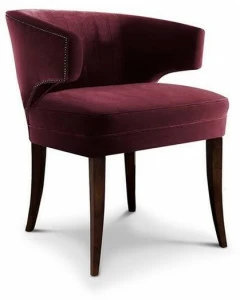 BRABBU Стул с обивкой и подлокотниками Ibis