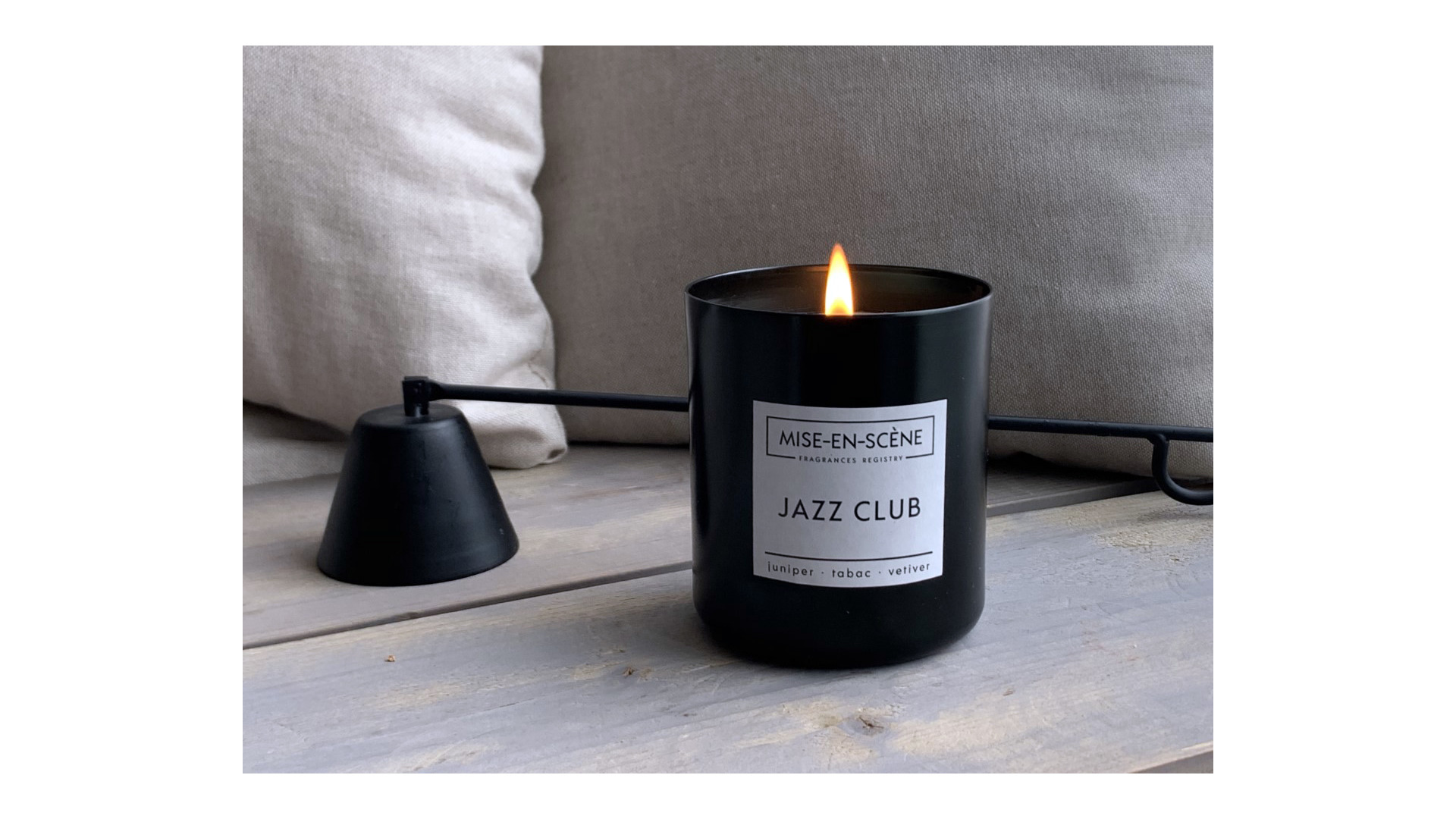 10656773 Ambientair Свеча ароматическая Mise En Scene Jazz club 50 ч Воск  - Вид №4