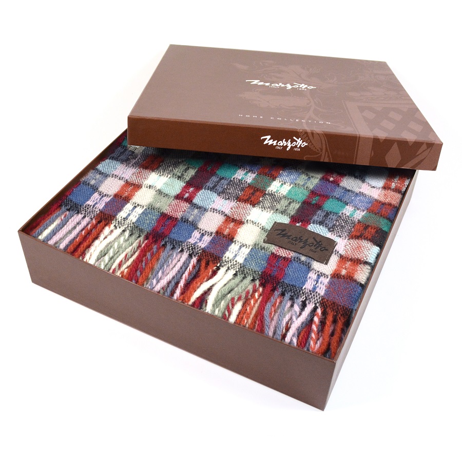 Плед Orlean New, 130х180 см, мультиколор сине-красный MARZOTTO ORLEANNEW5003 - Вид №2