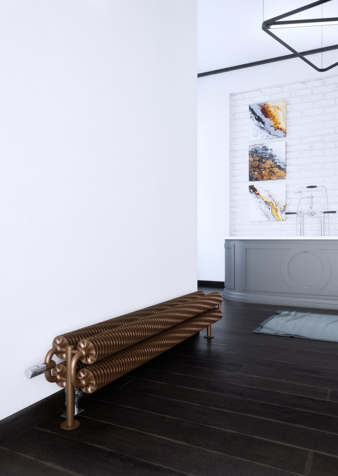 Полотенцесушители WGHSD019194 Ribbon HSD Terma 4.75  - Вид №2