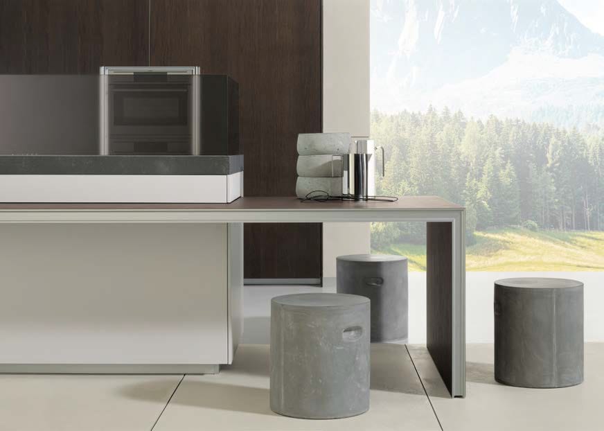 Кухня Corian® с полуостровом ERNESTOMEDA Icon ARCH-00093342 - Вид №5