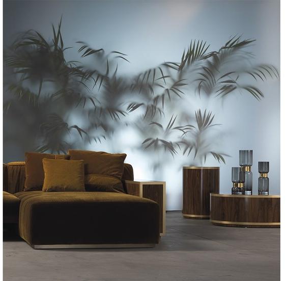 Gianfranco Ferré Home Круглый журнальный столик из тополя Connor sun-id-1377905 - Вид №4