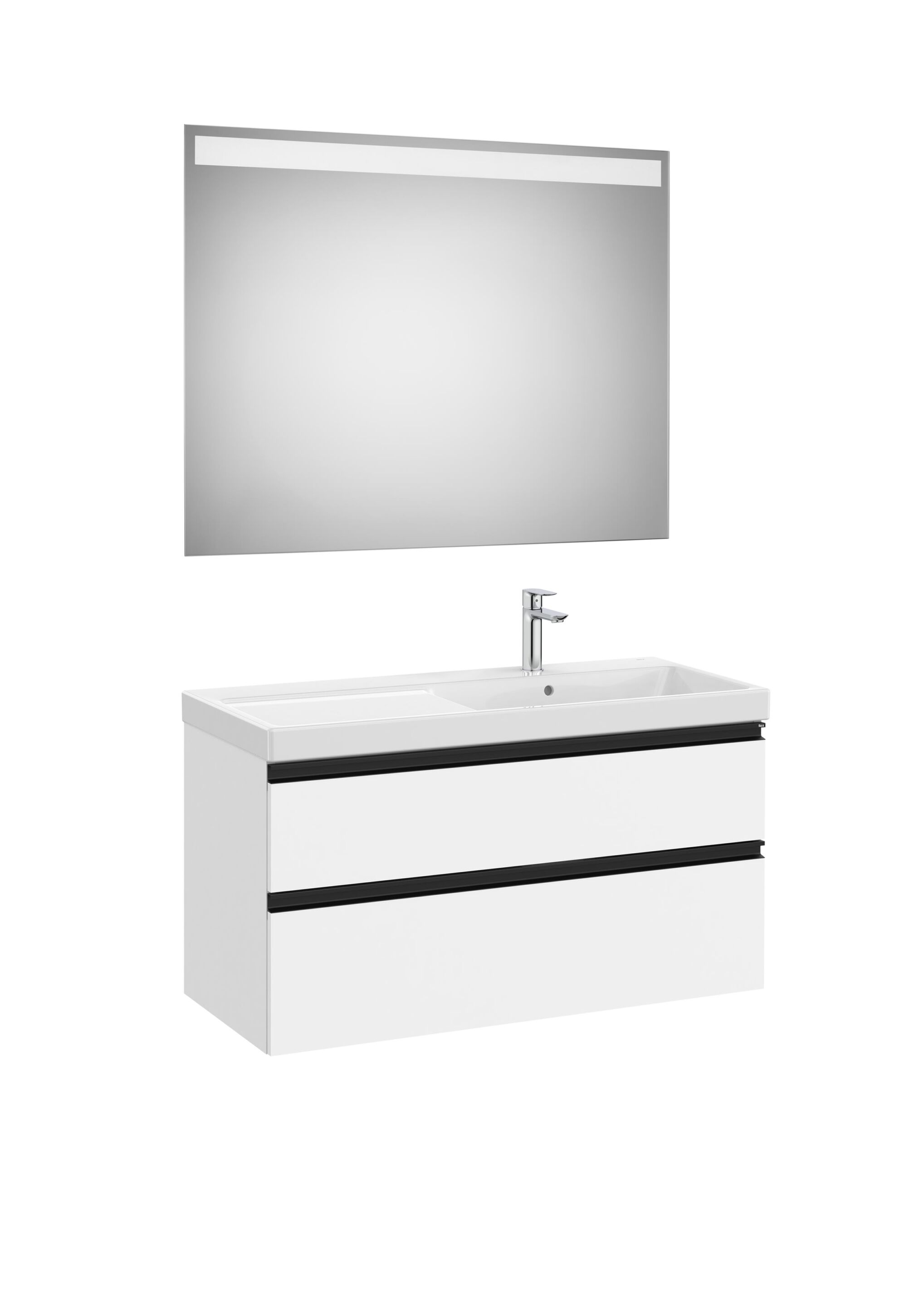 Деревянный шкаф для умывальника со встроенной раковиной Roca The Gap ARCH-00126948 - Вид №24