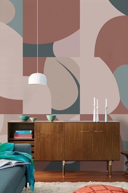 Inkiostro Bianco Геометрические панорамные обои из стеклопластика эк декор Collection 2016/2017 sun-id-1414013 - Вид №1