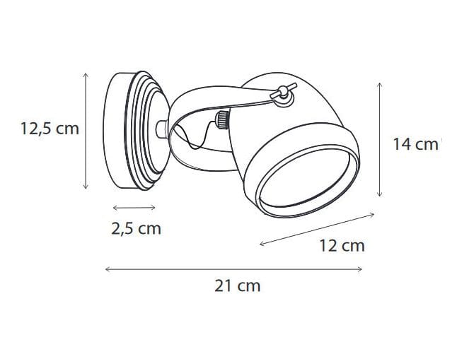 Регулируемая латунная настенная лампа Authentage Lighting Macro ARCH-00065709 - Вид №2