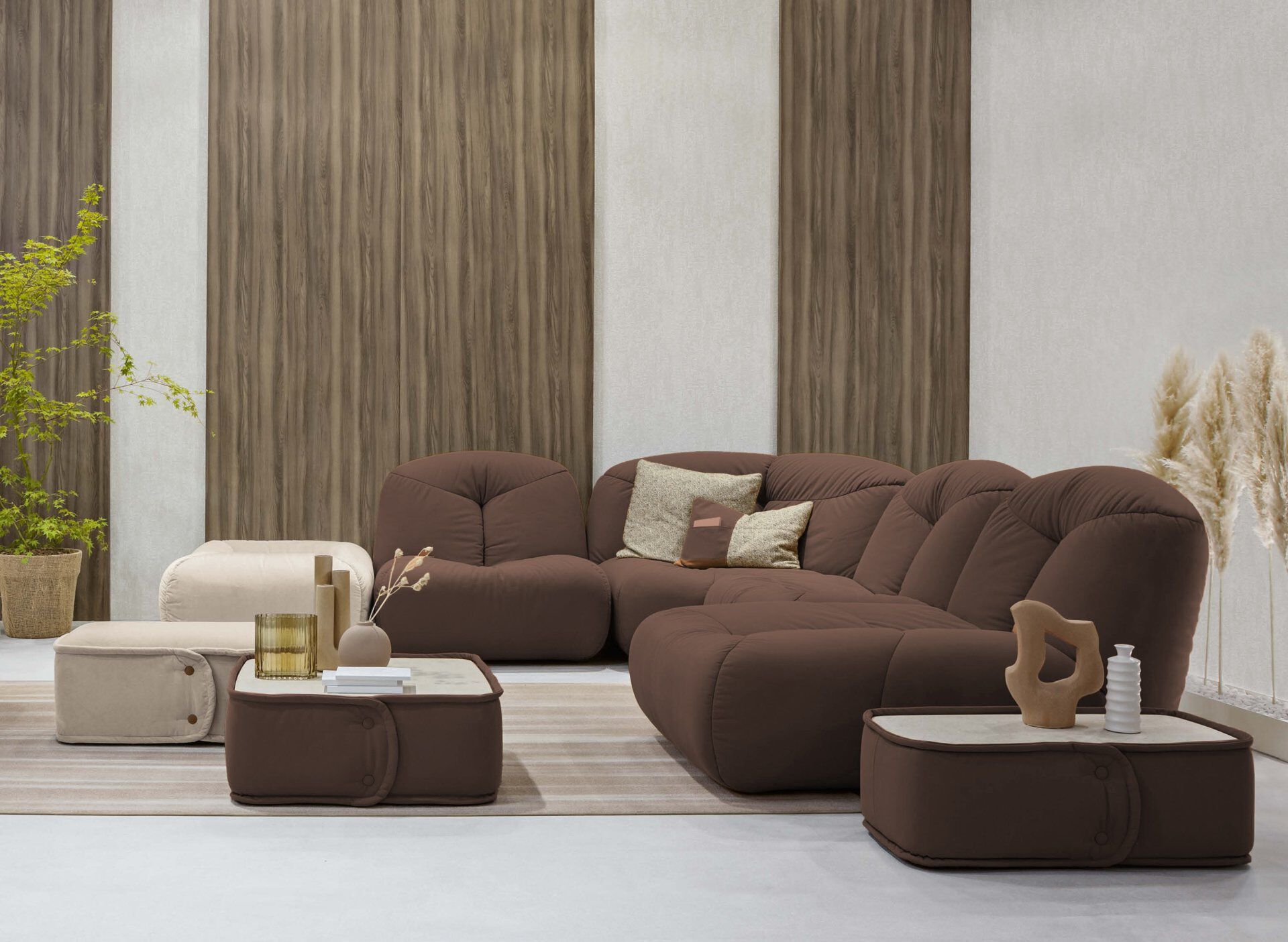 Угловой диван из ткани Sofanella Molise ARCH-00095235 - Вид №6