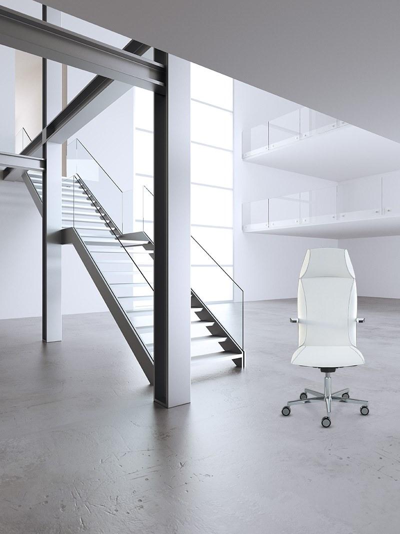 MASCAGNI Кресло исполнительное на 5 спиц с высокой спинкой Tao sun-id-1416970 - Вид №3