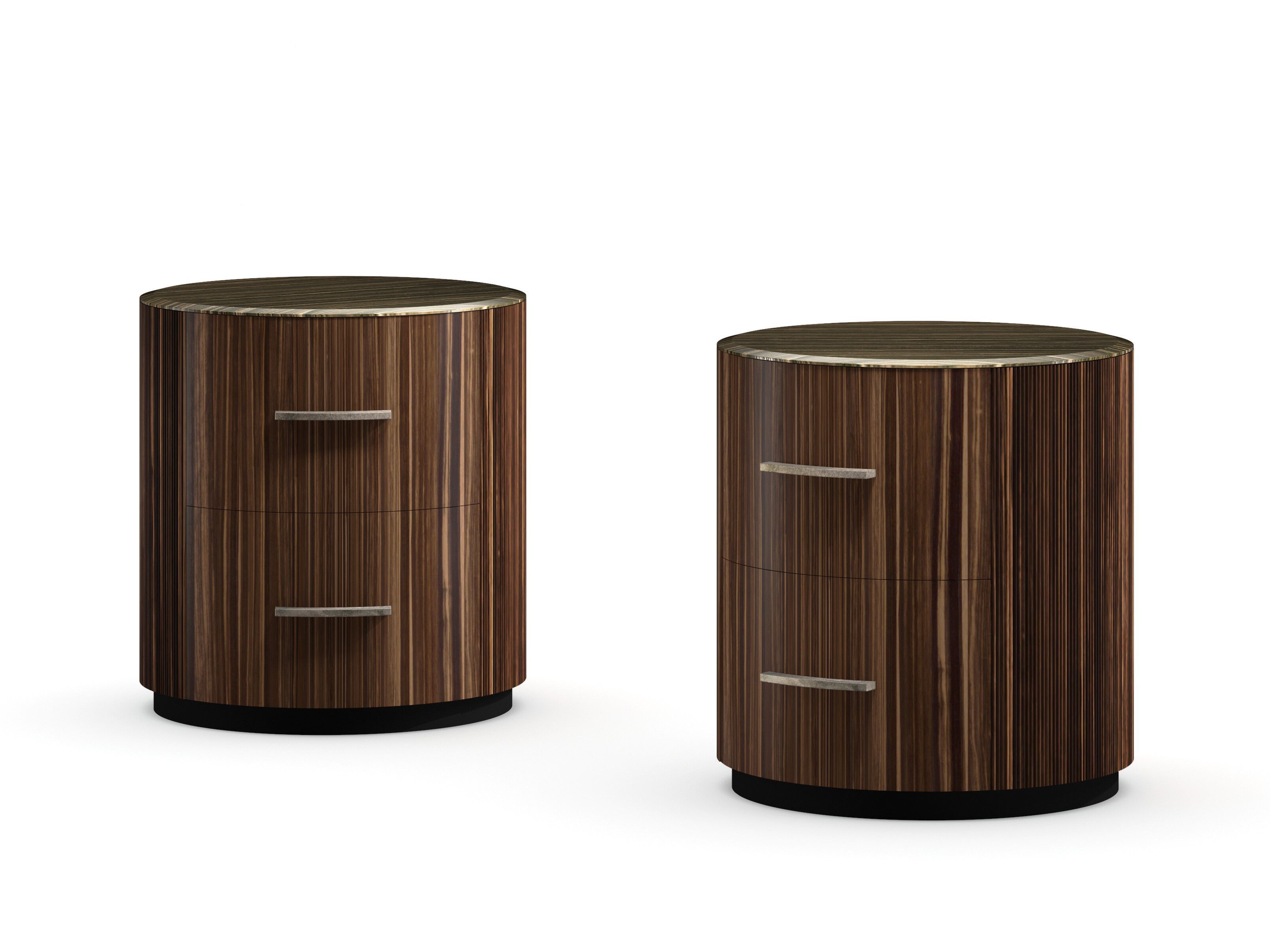 Деревянная круглая тумбочка RIVATELIER Новый Орлеан ARCH-00116061