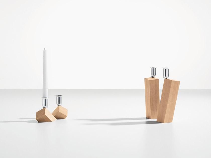 Danese Milano Подсвечник из бука sun-id-1410464 - Вид №1