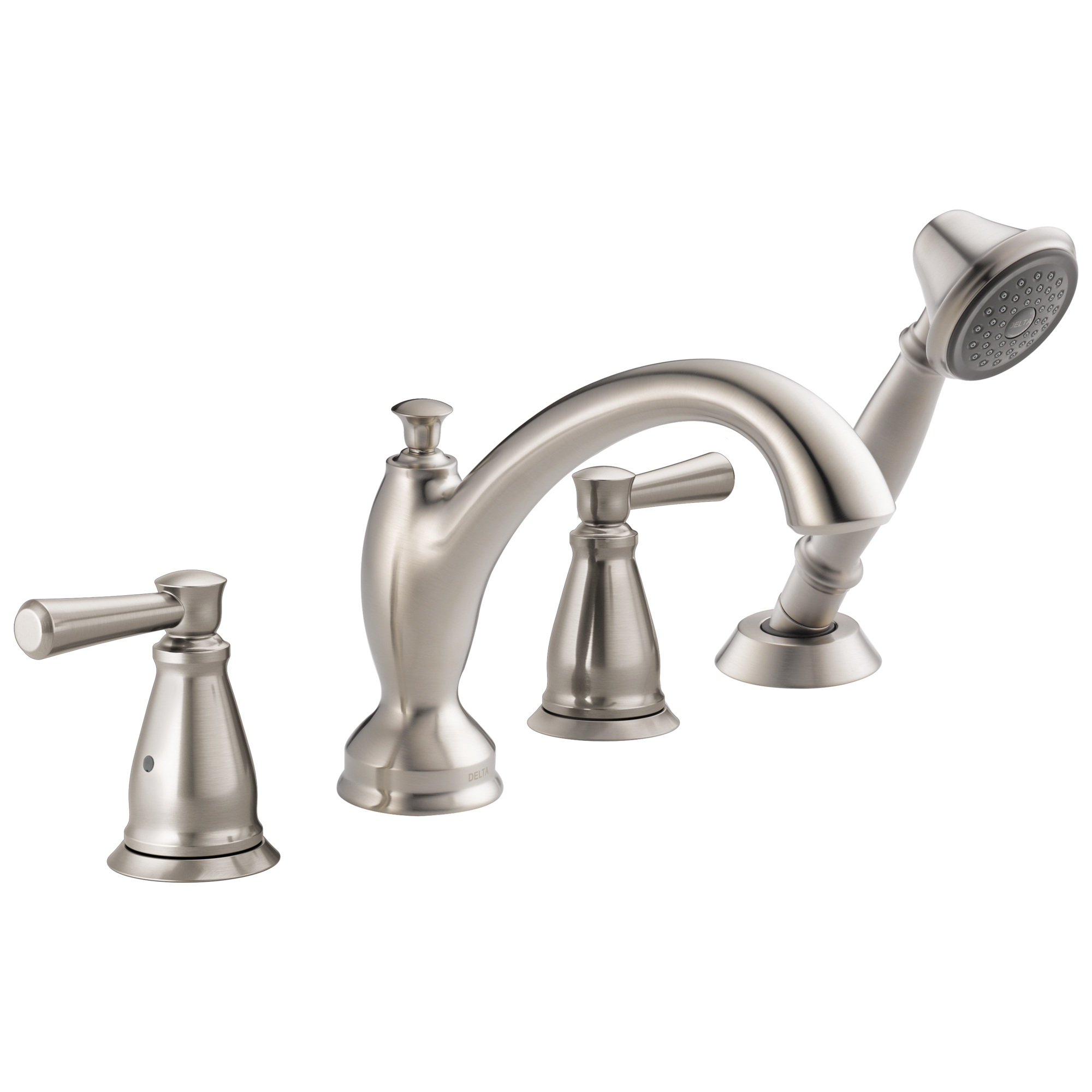 Традиционная римская ванна с отделкой для ручного душа Delta Faucet T4793-SS