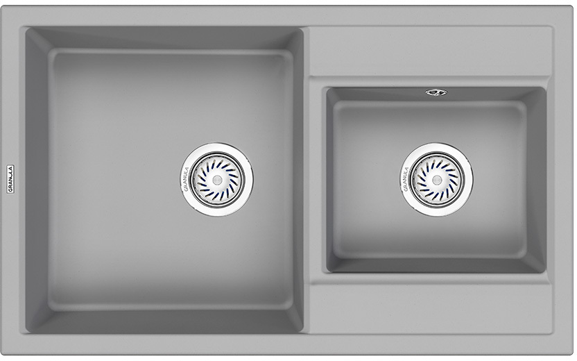 8201, АЛЮМИНИУМ, кухонная мойка, кварц