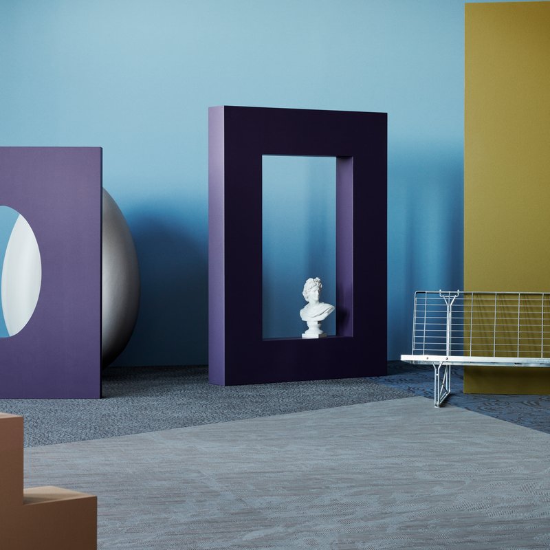 Bolon Diversity  Напольное покрытие виниловый пол Bouquet Blush  - Вид №2