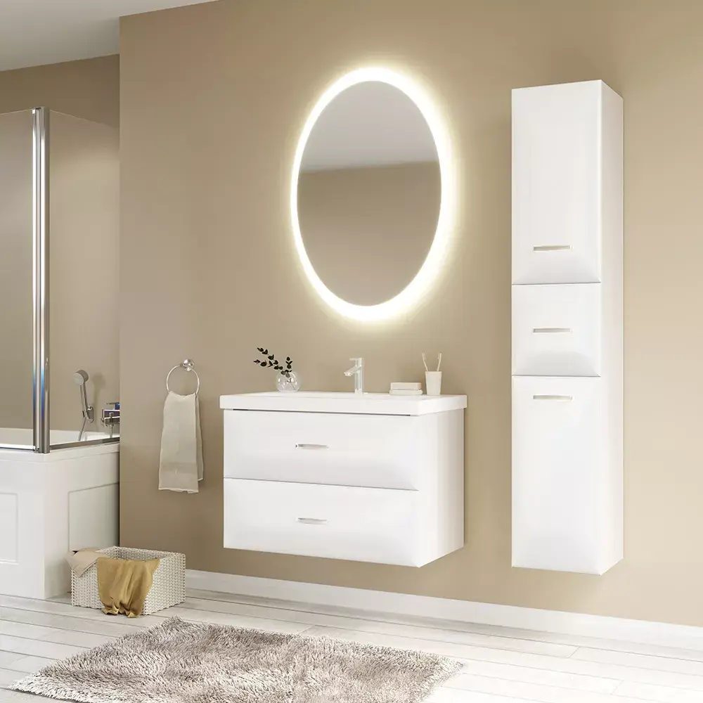 92728038 Зеркало с подсветкой Marka One Art Light 65 см STLM-0544019
