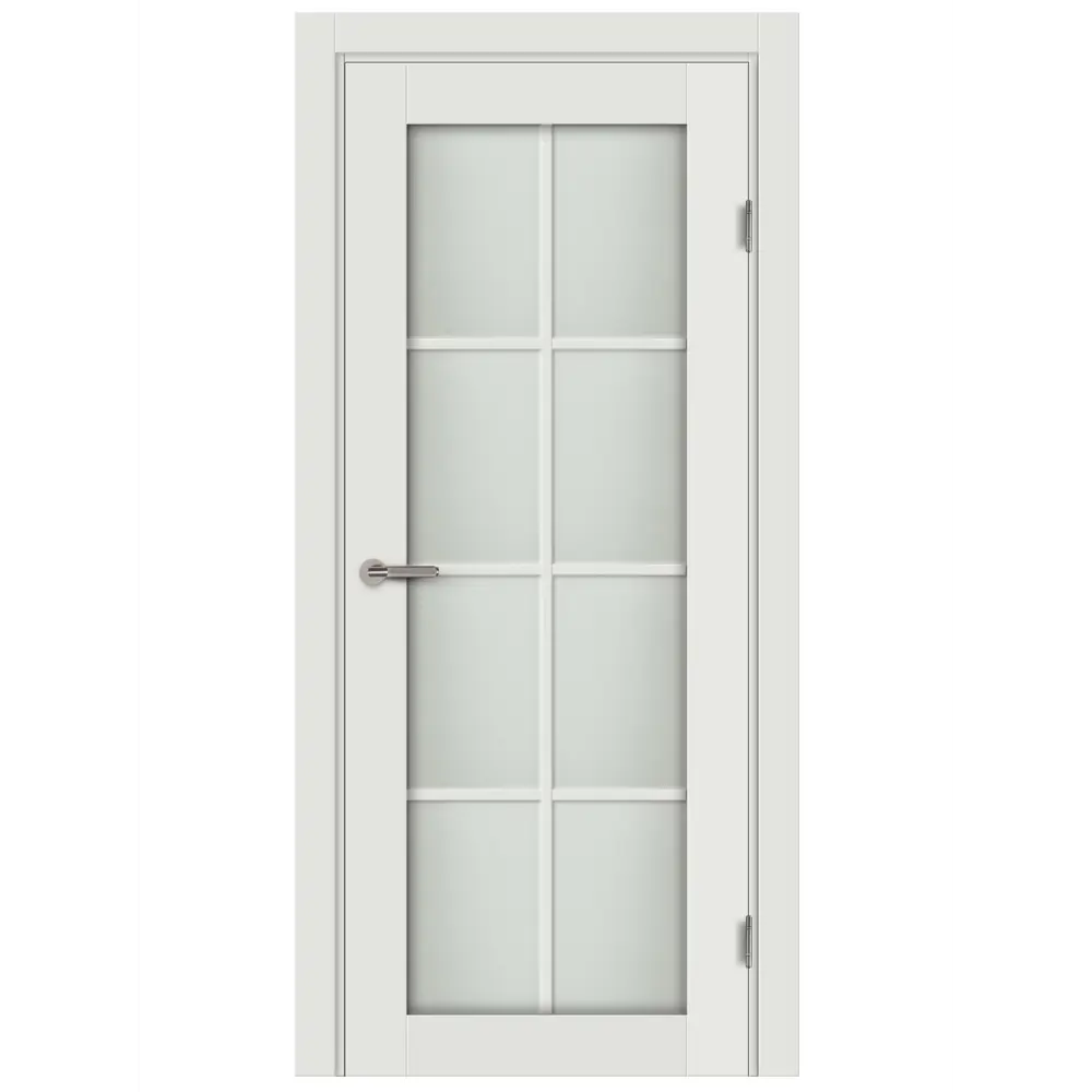 Комплект двери Пьемонт со стеклом 70x200 см Hardflex белый с добором 150 мм МАРИО РИОЛИ STLM-2104317