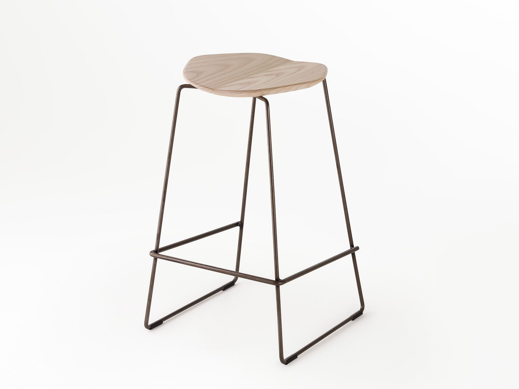 Высокий табурет с подставкой для ног Ross Gardam Duet ARCH-00030711