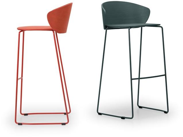 True Design Высокий штабелируемый табурет из стали и салазок Not wood Nt7505 - Вид №4