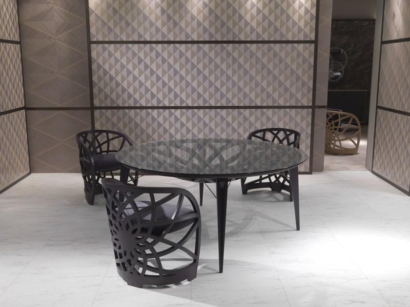 Carpanelli Мягкое кресло с подлокотниками Optical skin Se54 - Вид №5